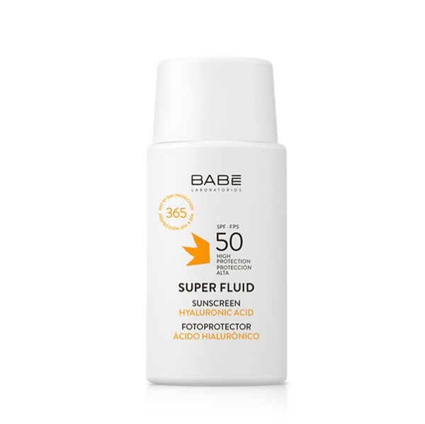 BABÉ Слънцезащитен суперфлуид за лице с SPF 50
